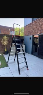 Altrex Taurus trap dubbel oploopbaar 2x7 treden, Doe-het-zelf en Verbouw, Ladders en Trappen, Ophalen, Zo goed als nieuw, Trap
