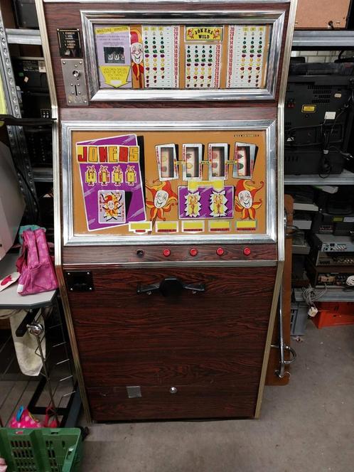 Vintage Bell Fruit Joker gokkast automaat 1970's, Verzamelen, Automaten | Gokkasten en Fruitautomaten, Gebruikt, Met sleutels