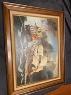 Te koop schilderij schepen, Antiek en Kunst, Ophalen