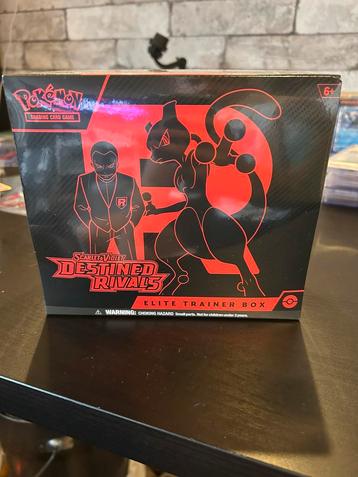 Pokemon - Destined Rivals ETB beschikbaar voor biedingen