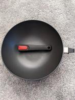 Wok, Woll, 30 cm, met afneembaar handvat, Huis en Inrichting, Keuken | Potten en Pannen, Wok, Ophalen, Aluminium