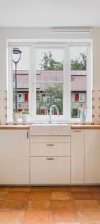 Gootsteen met kraan, Ophalen, Wit, 50 tot 100 cm, Zo goed als nieuw