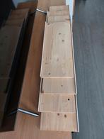 4 zelfgemaakte boekenplanken., Ophalen, Zo goed als nieuw, Hout