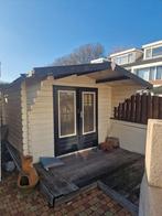 Gratis af te halen houten Tuinhuis met Overkapping, Tuin en Terras, Tuinhuizen, Tuinhuis, 250 tot 500 cm, Ophalen of Verzenden