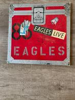 2LP Eagles - Eagles Live - 1980 - LIVE, Cd's en Dvd's, Vinyl | Rock, Ophalen of Verzenden, Gebruikt, 12 inch, Poprock