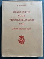 Hulshoff Bach Zes Suites violoncello solo cello studie, Muziek en Instrumenten, Bladmuziek, Klassiek, Ophalen of Verzenden, Zo goed als nieuw