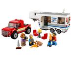 Lego City Traffic Set 60182 - Pickup & Caravan, Ophalen of Verzenden, Zo goed als nieuw, Complete set, Lego