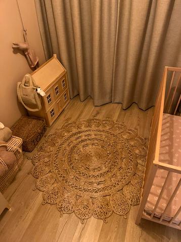 Boho vloerkleed rond  beschikbaar voor biedingen