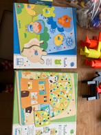 2 mooie houten djeco puzzels, Kinderen en Baby's, Speelgoed | Kinderpuzzels, Ophalen of Verzenden