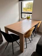 Stevige houten tafel + opt. stoelen, Huis en Inrichting, Tafels | Eettafels, 50 tot 100 cm, 150 tot 200 cm, Gebruikt, Rechthoekig