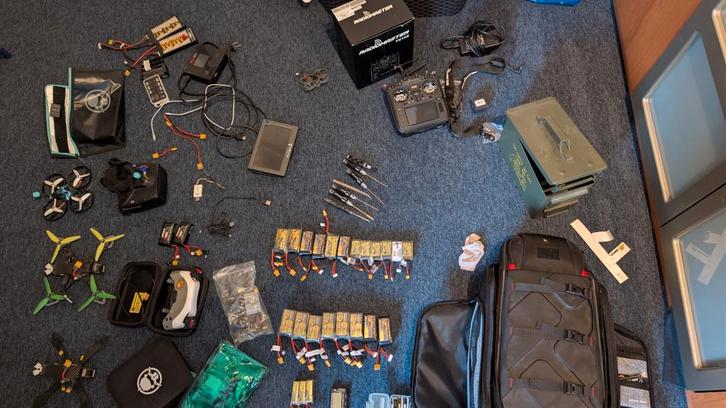 Compleet FPV Drone Hobby Pakket, Hobby en Vrije tijd, Modelbouw | Radiografisch | Helikopters en Quadcopters, Gebruikt, Quadcopter of Multicopter