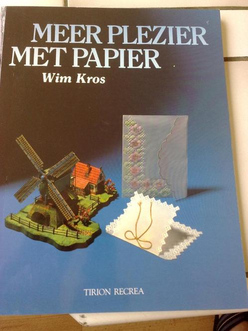 Meer plezier met papier - Wim Kros, Hobby en Vrije tijd, Knutselen, Verzenden