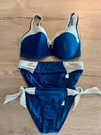 Prima donna 75F petrol blauw met 2 bbh broekjes M, Blauw, Ophalen of Verzenden, Bikini, Gedragen
