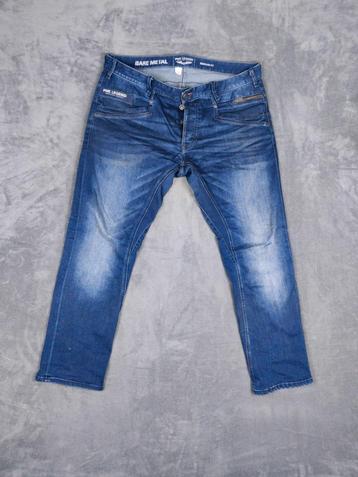 Pme Legend Spijker Broek W38 L30 Bare Metal Blauw Pall Mall beschikbaar voor biedingen