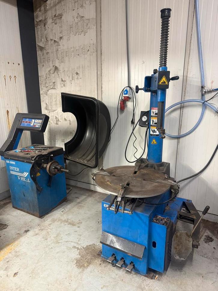 Banden demontage apparaat & balanceer machine, Auto diversen, Autogereedschap, Gebruikt, Ophalen