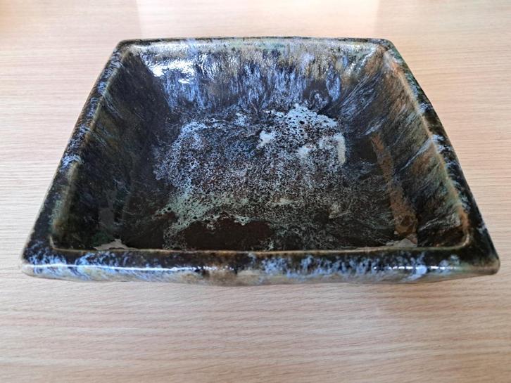 Hans van Riessen zware schaal bruisglazuur puntgaaf, Antiek en Kunst, Antiek | Keramiek en Aardewerk, Ophalen