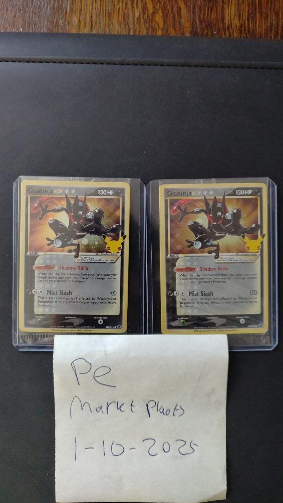 Greninja Goldstar Promo pokemon  kaart 2021 anniversary ETB, Hobby en Vrije tijd, Verzamelkaartspellen | Pokémon, Zo goed als nieuw