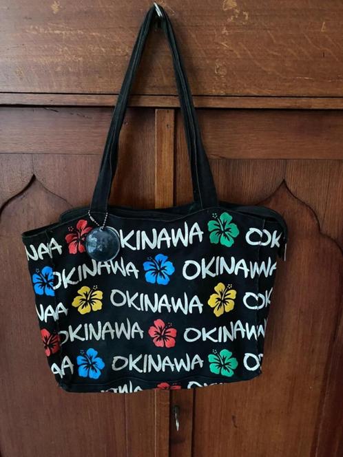 Robin Ruth Okinawa (JAPAN) tas, Sieraden, Tassen en Uiterlijk, Tassen | Damestassen, Gebruikt, Shopper, Zwart, Ophalen of Verzenden