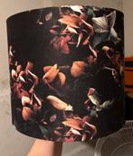 Grote mooie gebloemde lampenkap, Ophalen, Zo goed als nieuw, Rond