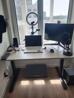Trotten Zit/Sta Bureau 120x70 - Zo Goed Als Nieuw!, Huis en Inrichting, Bureaus, Ophalen of Verzenden, In hoogte verstelbaar, Zo goed als nieuw
