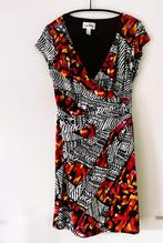 fleurig jurkje van Joseph Ribkoff maat 44, Zwart, Maat 42/44 (L), Joseph Ribkoff, Ophalen of Verzenden