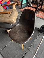 Vintage Eames Stoel dsw dark brown, Ophalen of Verzenden