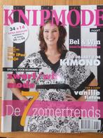 Knipmode maart 2007 met extra bijlage, zomertrends, kimono, Hobby en Vrije tijd, Kledingpatronen, Ophalen of Verzenden, Zo goed als nieuw