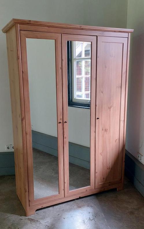 Kledingkast Aspelund Ikea spiegel legkast hangkast, Huis en Inrichting, Kasten | Kledingkasten, Gebruikt, 150 tot 200 cm, 100 tot 150 cm
