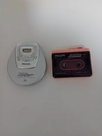 philips discman moving sound stereo cassette speler, Ophalen of Verzenden, Discman