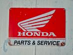 Honda Parts & Service 20x30 cm NIEUW, Fietsen en Brommers, Ophalen of Verzenden, Nieuw, Honda