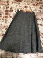 A lijn, wol mix, swing rok, midi rok, Kleding | Dames, Grijs, Ophalen of Verzenden, Onder de knie, Didi