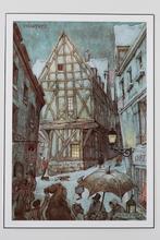 Chartres - Anton Pieck, Verzenden, Zo goed als nieuw, Voor 1940, Prent
