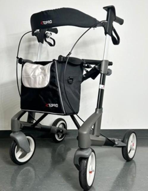 Prachtige zwarte TOPRO Troja 5G rollator, Small, nieuwstaat, Diversen, Rollators, Zo goed als nieuw, Ophalen