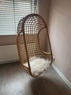 HK Living hangstoel rotan, Huis en Inrichting, Ophalen, Zo goed als nieuw, Overige kleuren, Eén