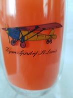 KLM glas Ryan Spirit of St Louis bierglas met goudrand, Ophalen of Verzenden, Gebruikt, Overige typen