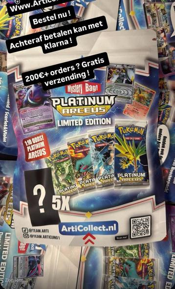 Platinum Arceus ! Limited Edition ! 1:10 Mysterybag! beschikbaar voor biedingen