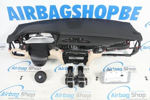 Airbag set - Dashboard zwart/beige M BMW X5 F15 (2013-2018), Auto-onderdelen, Dashboard en Schakelaars