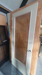 Nette binnendeur met deurbeslag en scharnieren incl. glas, Doe-het-zelf en Verbouw, Deuren en Horren, Ophalen, 80 tot 100 cm, Binnendeur