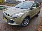Ford Kuga 2.0 TDCI 103KW AWD Titanium S Powershift 2013, Auto's, Ford, Automaat, Euro 5, Zwart, Bruin