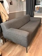 Donkergrijze 2-zits bank - weinig gebruikt, Ophalen, 90 cm, Tweepersoons, Zo goed als nieuw