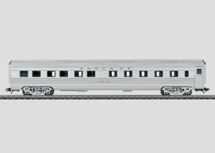 Marklin 43602 – Streamliner Sleeper van de AT&SF, Hobby en Vrije tijd, Modeltreinen | H0, Zo goed als nieuw, Wagon, Wisselstroom