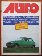 Autovisie 3, okt. 1974 Renault 5 LS, Salon Parijs, Bonito, Ophalen of Verzenden, Zo goed als nieuw, Renault