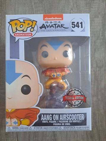 Avatar Aang on Airscooter Funko Pop