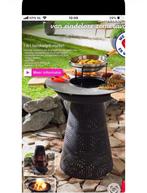 2 in 1 houtskool grill -vuurkorf, Ophalen of Verzenden, Nieuw