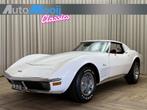 Chevrolet Corvette C3 Targa *LAST YEAR FULL CHROME BUMPERS*, Auto's, Oldtimers, Automaat, Radio, Wit, Leder
