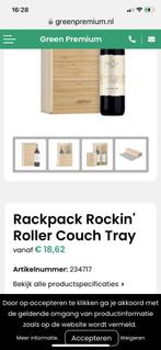 Rackpack Rockin' Roller Couch Tray NIEUW, Ophalen, Eikenhout, Nieuw, Minder dan 50 cm