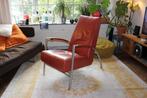 Harvink Club relax fauteuil, Huis en Inrichting, Gebruikt, 75 tot 100 cm, Ophalen of Verzenden, Metaal
