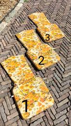 Vintage retro stoel tuin kussens, Tuin en Terras, Tuinmeubel-accessoires, Ophalen of Verzenden, Gebruikt