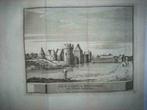 40 / Medemblik  het Kasteel   Kopergravure  1736, Antiek en Kunst, Kunst | Etsen en Gravures, Ophalen of Verzenden