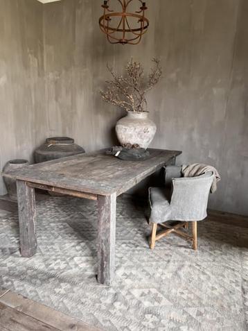 Eettafel Old Barn 2.20 m *SALE* beschikbaar voor biedingen